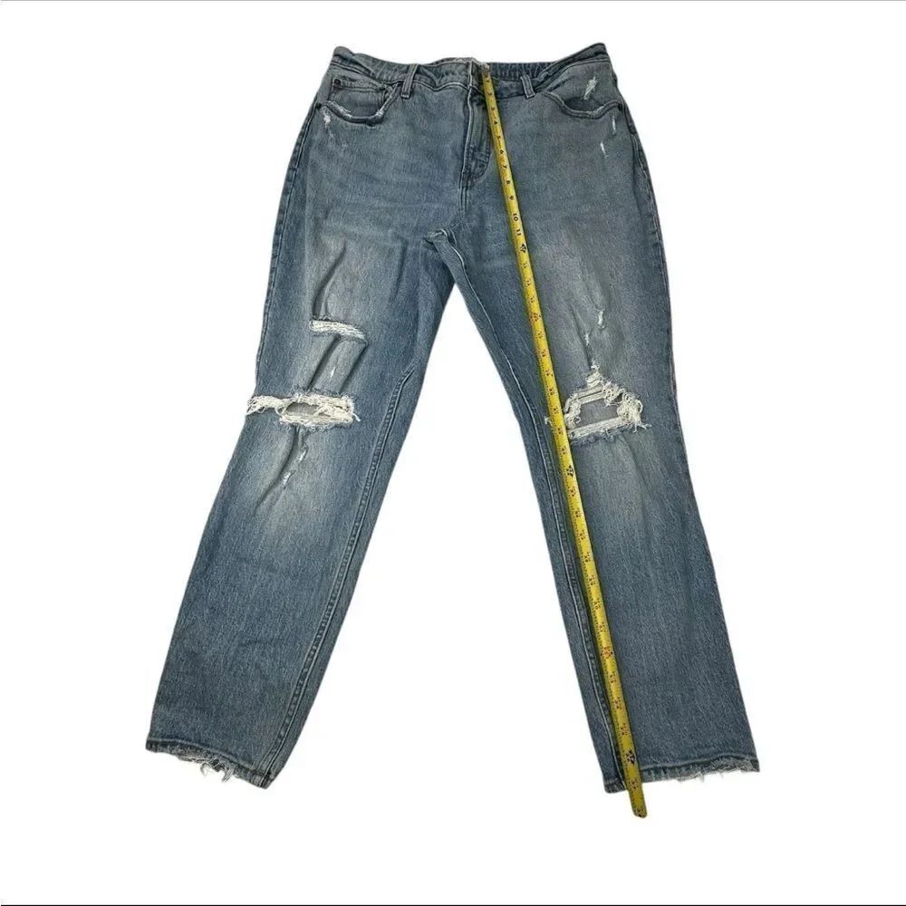 Abercrombie & Fitch Curve Love The Skinny High Rise Size 16R Waist 33 Blue Jeans - Picture 9 of 15